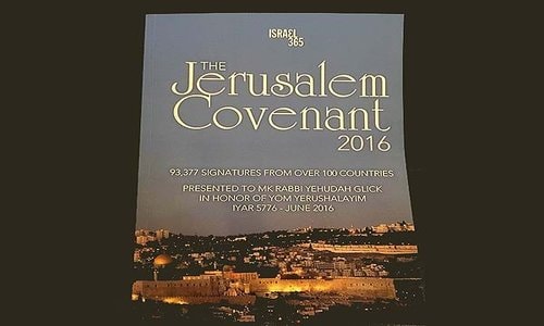 PNW Subscribers Make A Difference With The Jerusalem Covenant